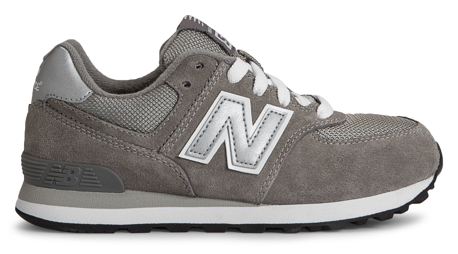 New Balance Rubber Ml574 in Gray - Lyst